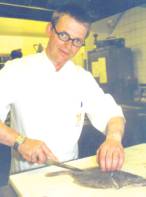 Detlev Ueter, Kchenchef des Schlossrestaurants